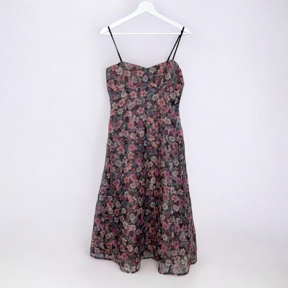 NWT LOST+WANDER Botanique Midi Dress - Picture 2 of 5